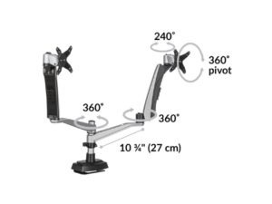 Vari Double Arm Monitor Bracket_1