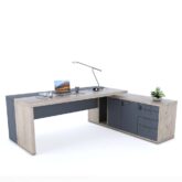 Alternative view of Mia Executive Desk Melamine